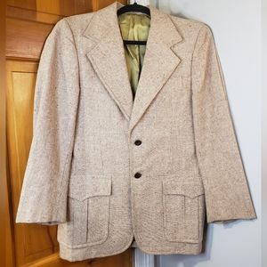 Vintage Union Made Clubman Yancey Parker's Men's Suit Jacket